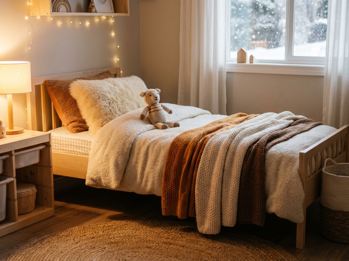 아이 있는 집 겨울 침구, 알레르기 줄이는 선택 체크리스트